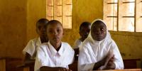 Skoleelever i Tanzania